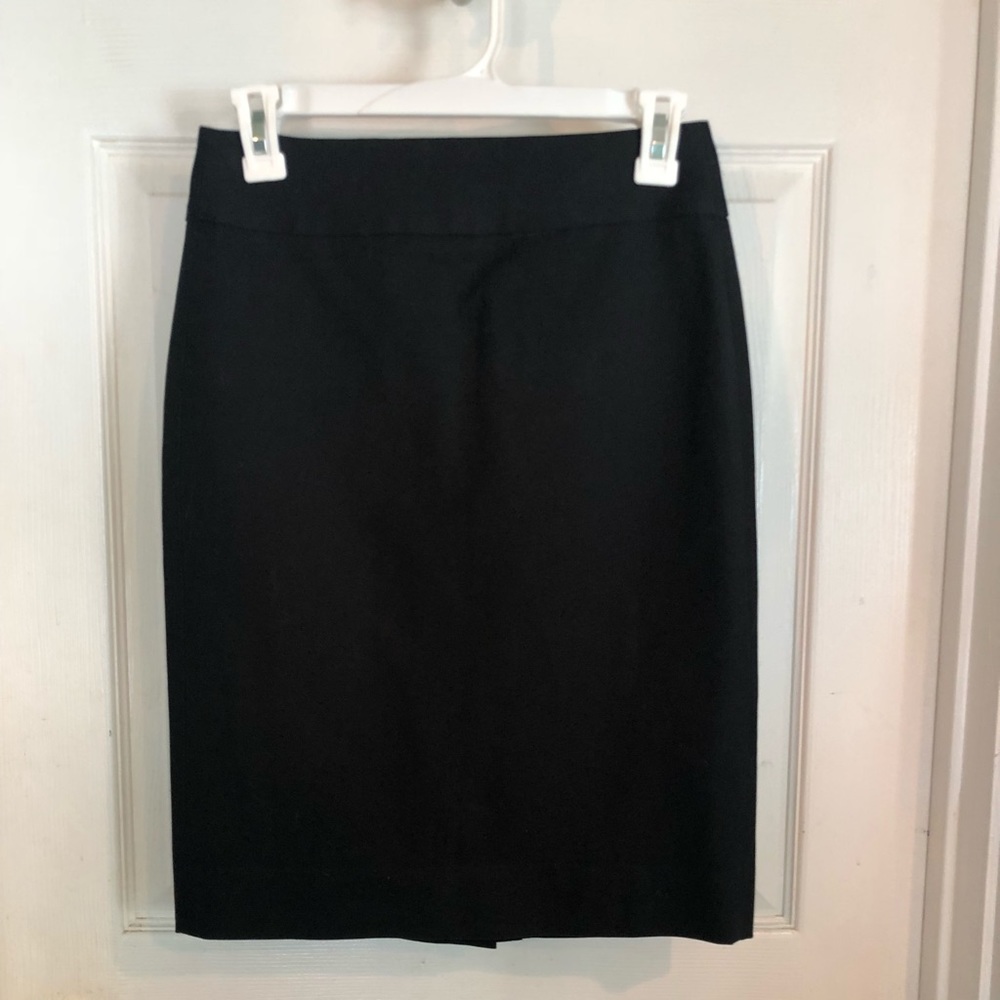 High waisted Banana Republic black pencil skirt